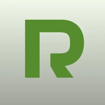 Rehau, салон энергосберегающих окон, лого-визитка