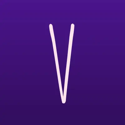 Vikki Nail Masters, лого-визитка